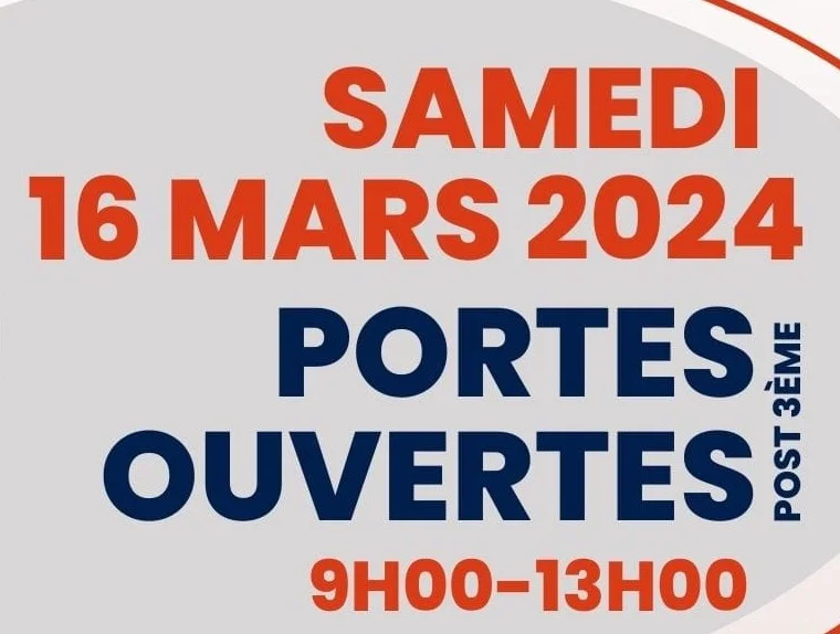 JOURNÉES PORTES OUVERTES 16 MARS 2024