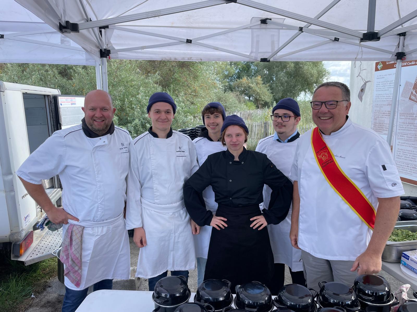 Les Bac Pro cuisine en Baie de Somme